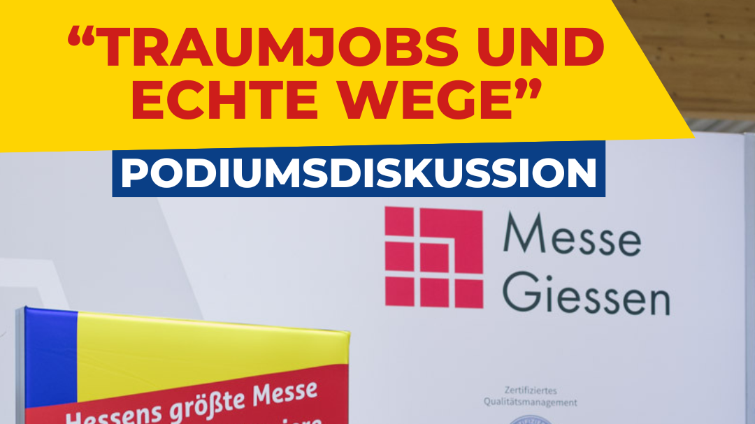 Podiumsdiskussion "Traumjobs und echte Wege"