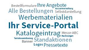 Service-Portal für Aussteller