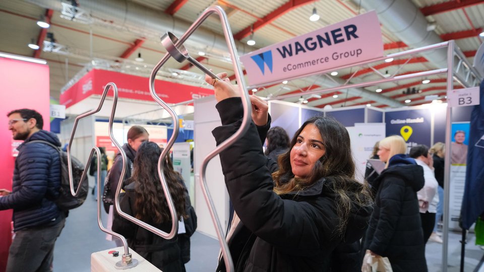 Aktionen am Messestand